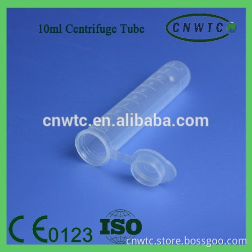 10ml hinged lid centrifuge tube